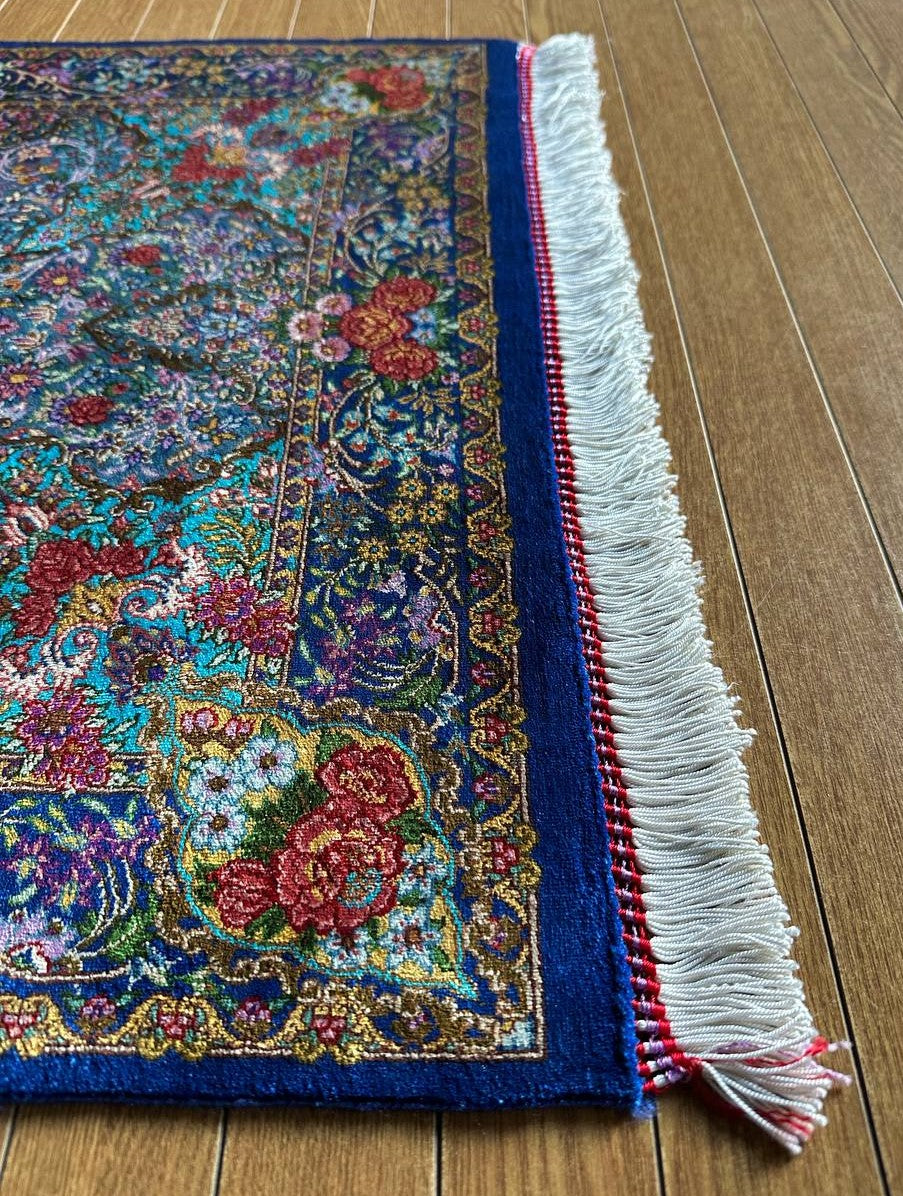 クム産シルクカーペット (90×60cm) RAZAVI工房