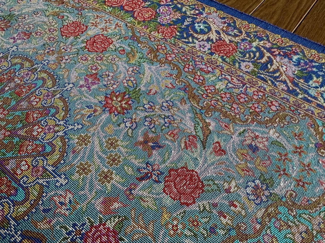 クム産シルクカーペット (90×60cm) RAZAVI工房