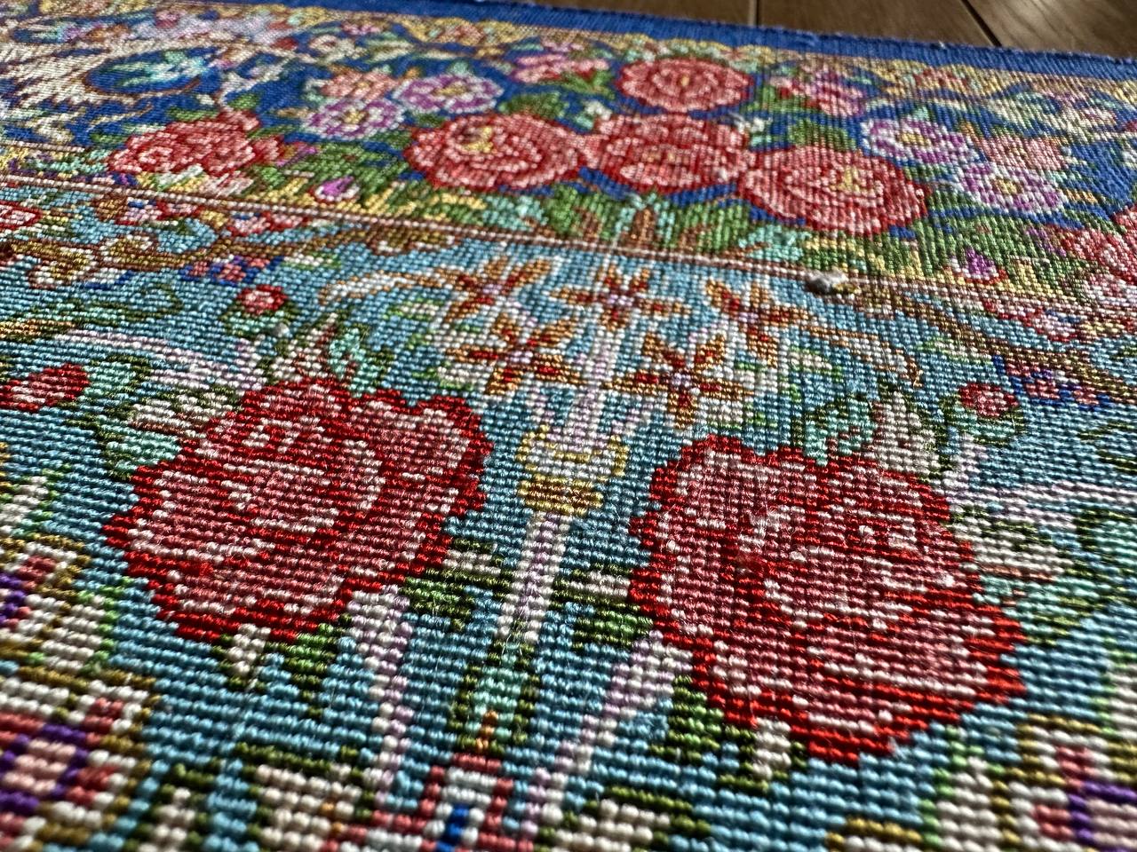 クム産シルクカーペット (90×60cm) RAZAVI工房