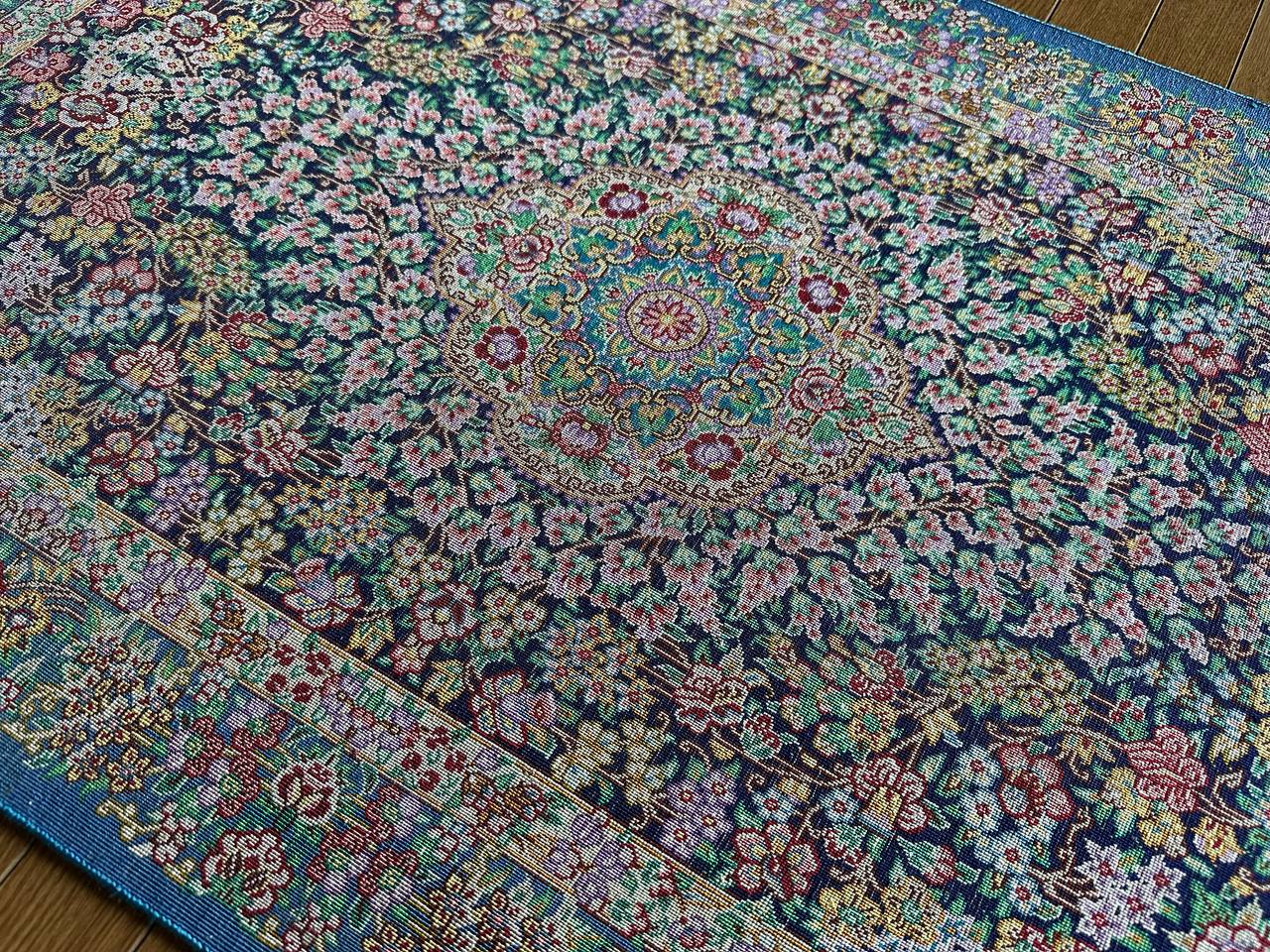 クム産シルクカーペット (90×60cm) MUSAVI工房