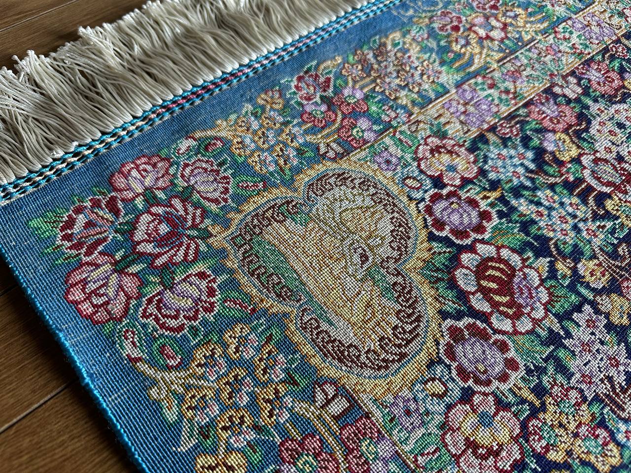 クム産シルクカーペット (90×60cm) MUSAVI工房