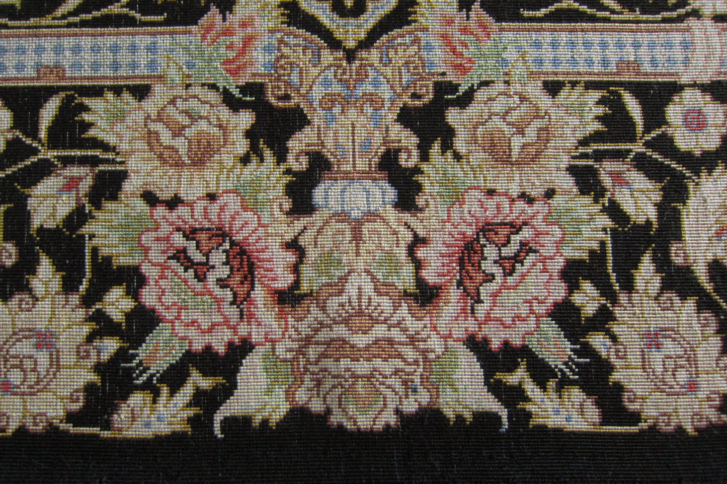 クム産 SARAIAN シルクカーペット (123×80cm)