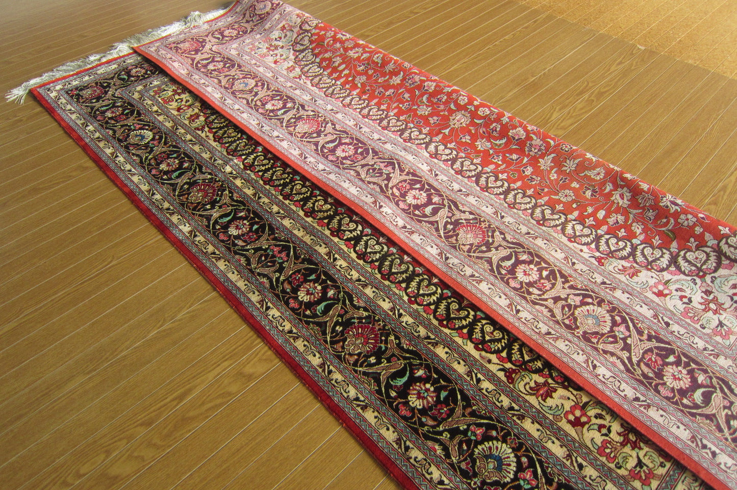 クム産シルクカーペット (194×135cm)