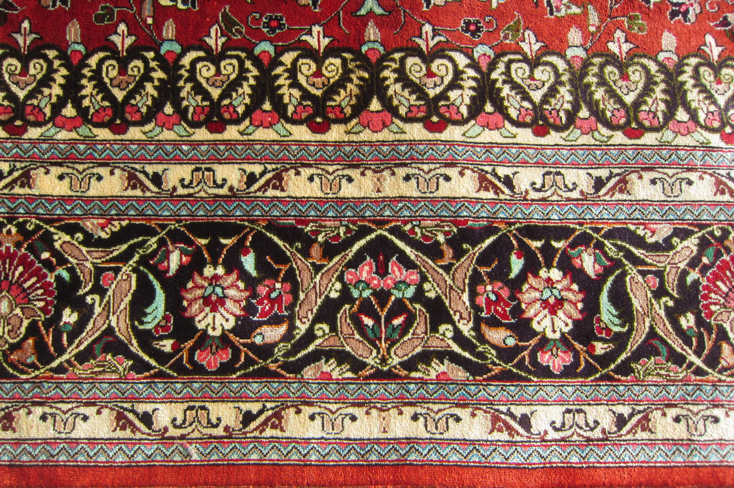 クム産シルクカーペット (194×135cm)
