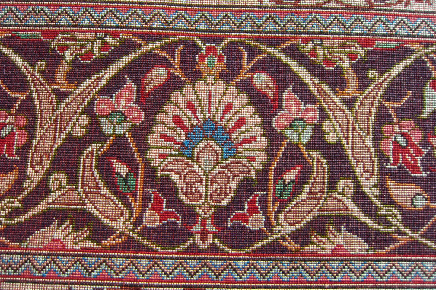 クム産シルクカーペット (194×135cm)