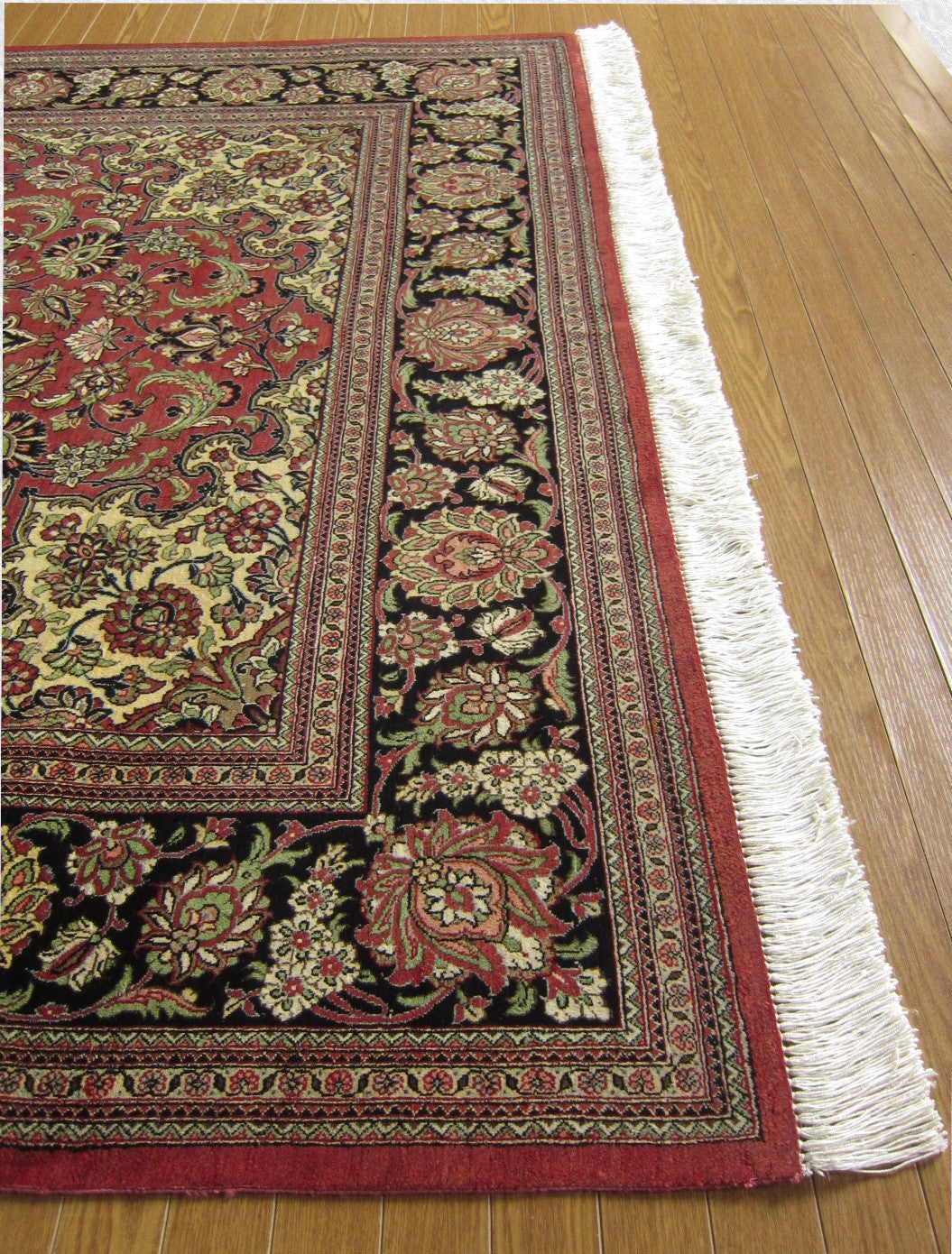 クム産シルクカーペット (213×139cm)
