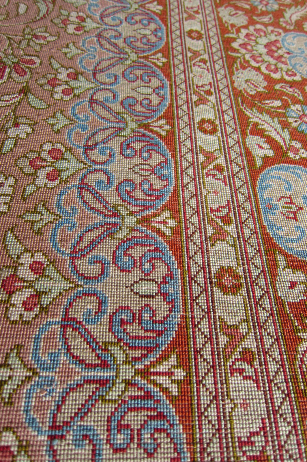 クム産シルクカーペット (152×100cm)