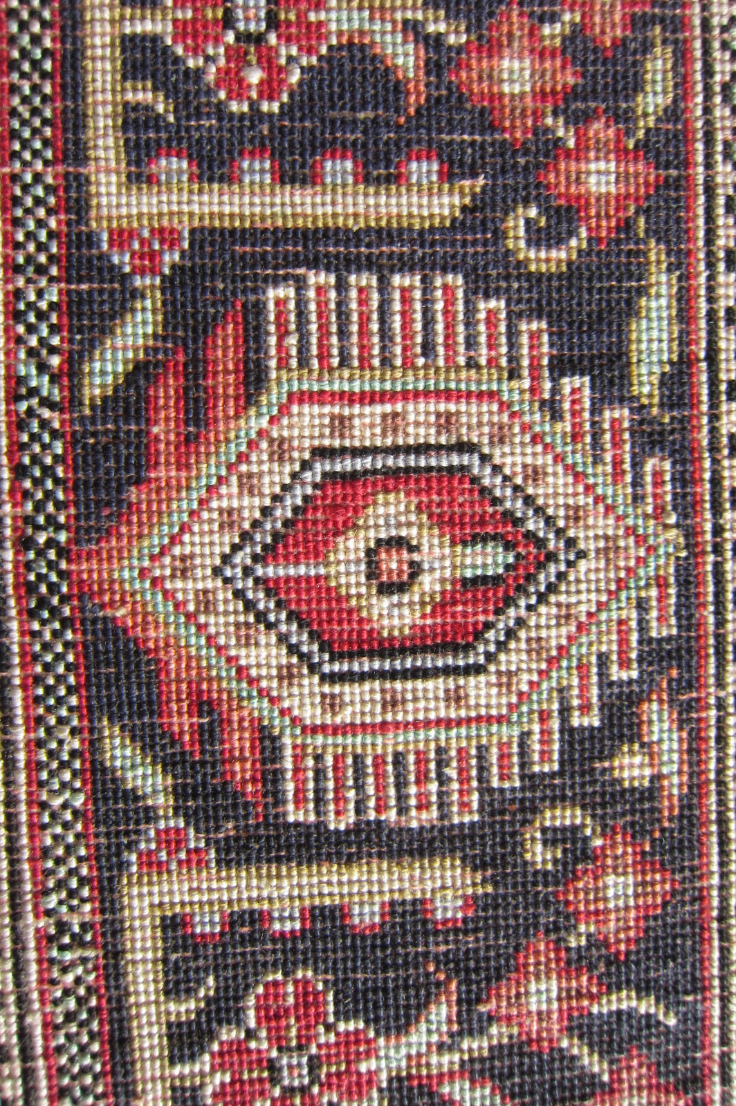 クム産シルクカーペット (125×78cm)
