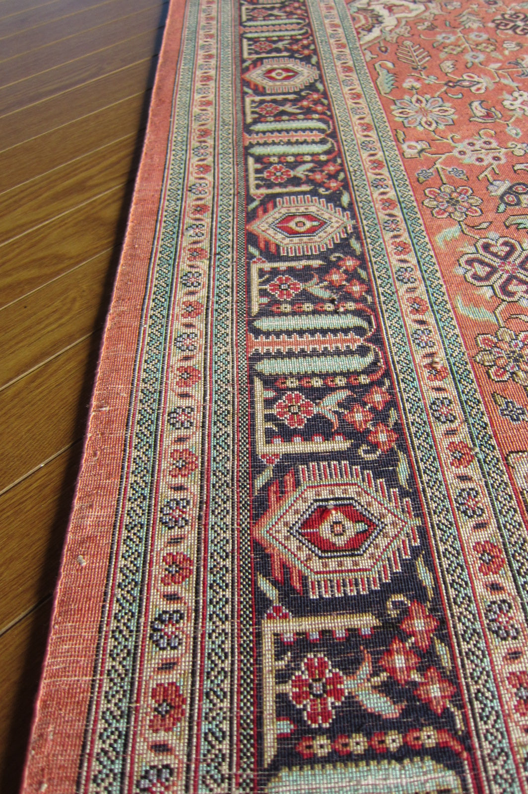 クム産シルクカーペット (125×78cm)