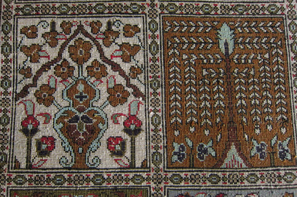 クム産シルクカーペット (115×78cm)