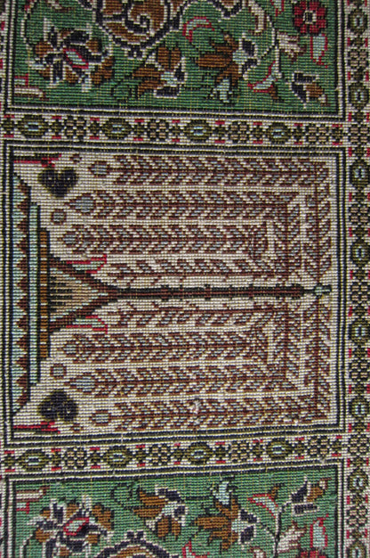 クム産シルクカーペット (115×78cm)