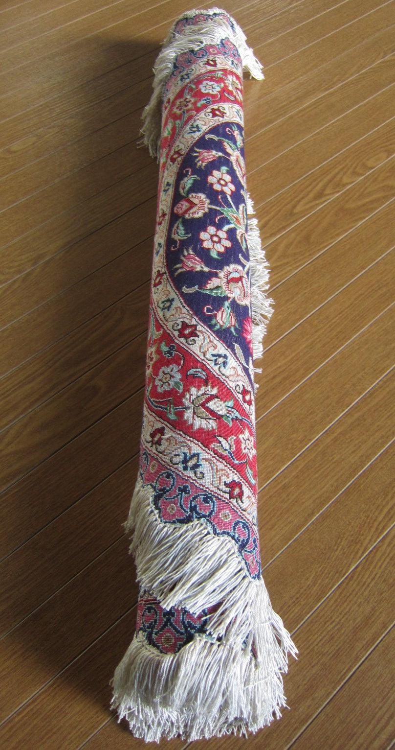 クム産シルクカーペット (120×80cm)