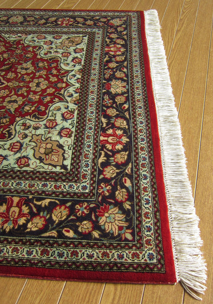 クム産シルクカーペット (116×80cm)