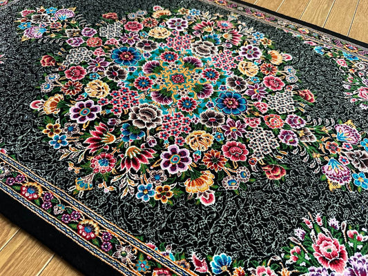 クム産シルクカーペット (90×60cm) KEYVAN工房