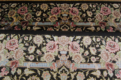 クム産 SARAIAN シルクカーペット (123×80cm)