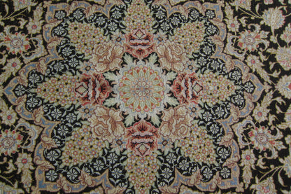 クム産 SARAIAN シルクカーペット (123×80cm)