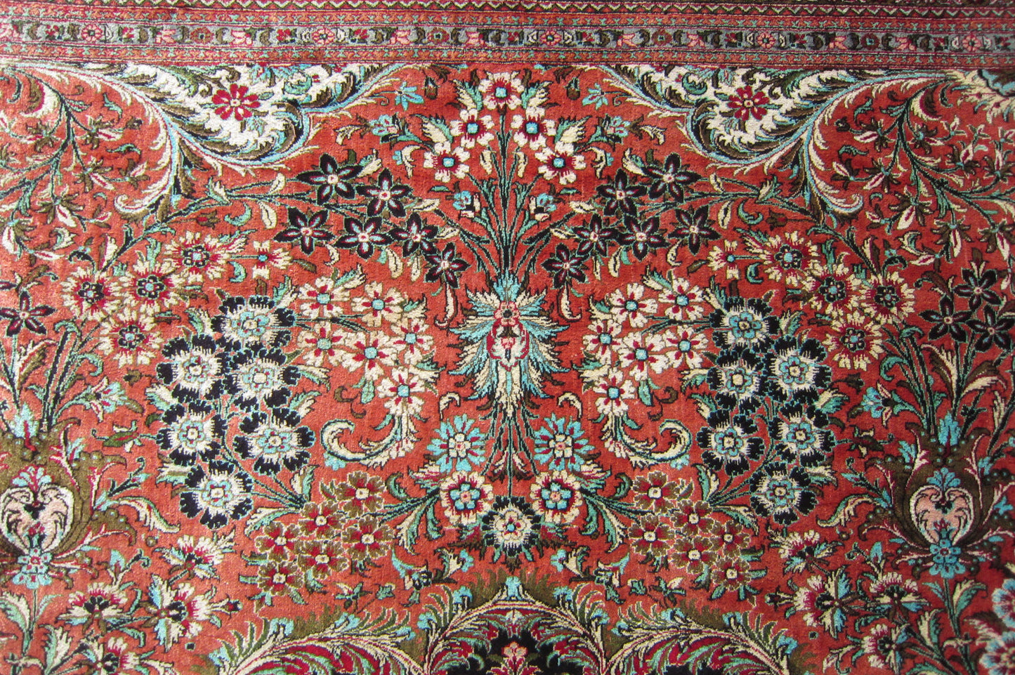 クム産シルクカーペット (406×310cm)