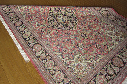 クム産シルクカーペット (213×139cm)