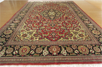 クム産シルクカーペット (213×139cm)