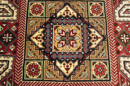 クム産 AHMADI シルクカーペット (196×126cm)