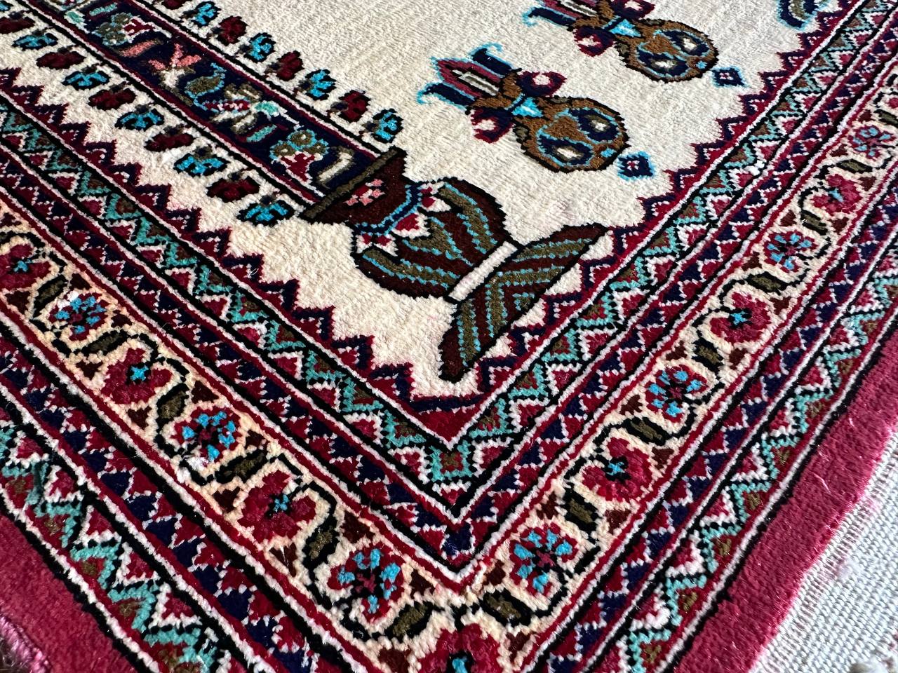 クム産シルクカーペット (75×55cm)