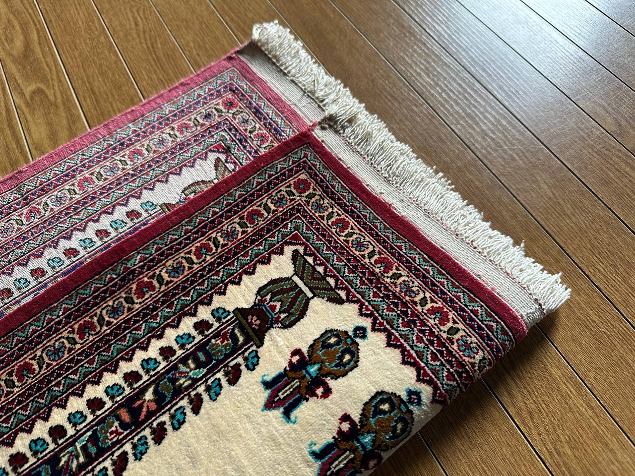 クム産シルクカーペット (75×55cm)