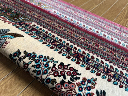 クム産シルクカーペット (75×55cm)