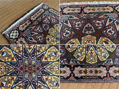 タブリーズ産カーペット (90×60cm)