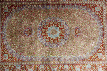 クム産シルクカーペット (152×100cm)
